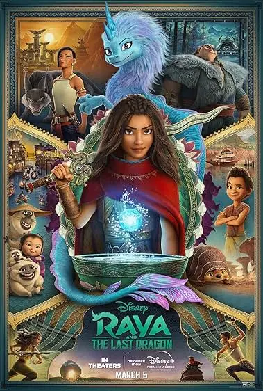 Capa de Raya e o Último Dragão