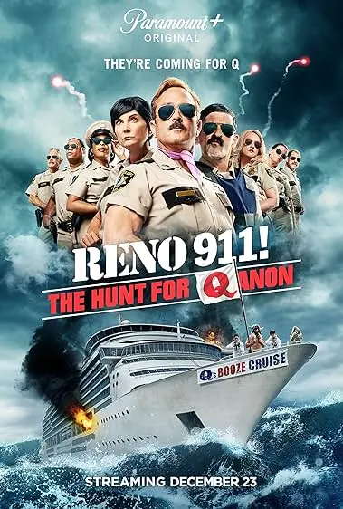 Movie Poster: Reno 911!: The Hunt for QAnon