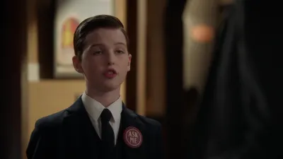 Jovem Sheldon-E2.A Docent, a Little Lady and a Bouncer Named Dalton