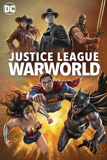 Capa de Liga da Justiça: Mundo Bélico