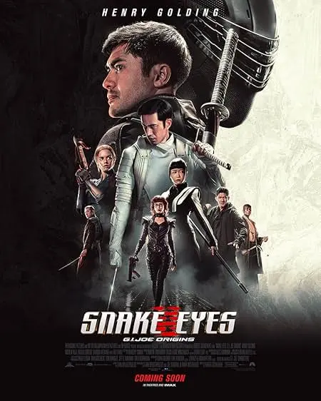 Pôster de G.I. Joe Origens: Snake Eyes (2021)