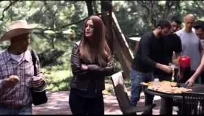 Cena do episódio 49 de Senhor dos Céus