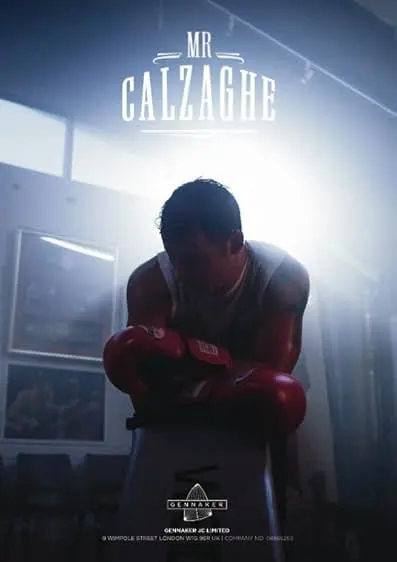 Pôster de Mr. Calzaghe (2015)