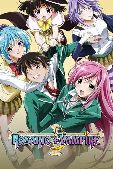 Pôster do anime Rosario + Vampire (2008)
