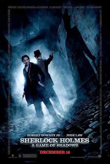 Capa de Sherlock Holmes: O Jogo de Sombras