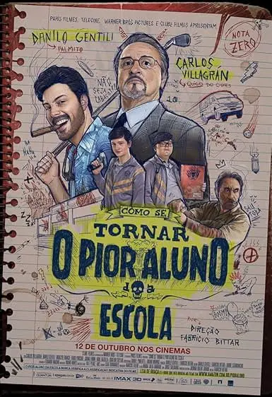 Capa de Como Se Tornar o Pior Aluno da Escola