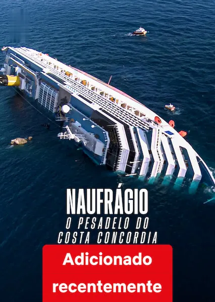 Pôster de Naufrágio: O Pesadelo do Costa Concordia (2026)