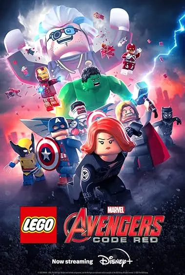 Pôster de LEGO Marvel Vingadores: Código Vermelho (2023)