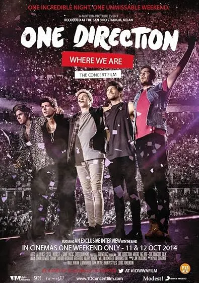 Movie Poster: One Direction: Where We Are – The Concert Film
