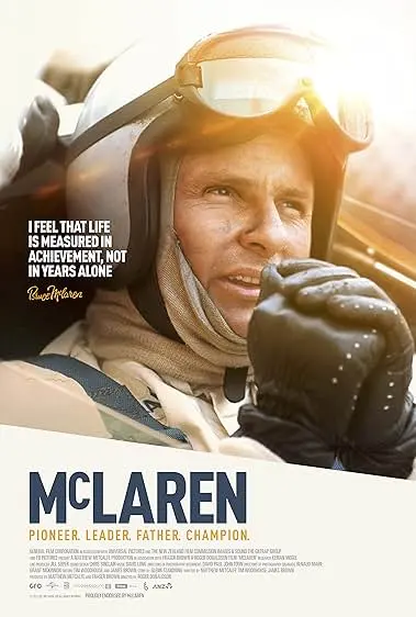 Movie Poster: Mclaren – O Homem Por Trás do Volante