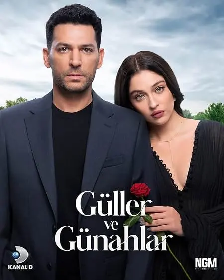 Pôster da novela Pecados e Rosas (2025)
