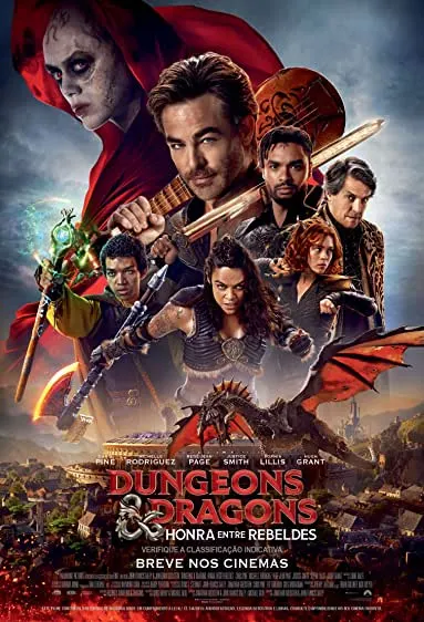 Capa de Dungeons & Dragons: Honra Entre Rebeldes