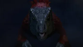 Jurassic World: Teoria do Caos-Fogo na piazza