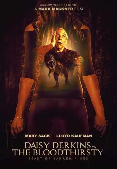 Movie Poster: Daisy Derkins vs. The Bloodthirsty Beast of Barren Pines!