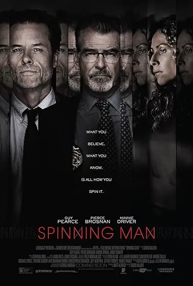Capa de Spinning Man: Em Busca da Verdade