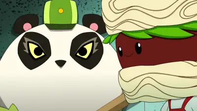 Operação Big Hero: A Série-E1.The Hyper-potamus Pizza-Party-torium