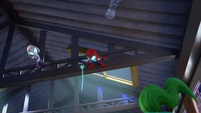 Spidey e Seus Amigos Espetaculares-E1.Electro's Gotta Glow/Black Cat Chaos