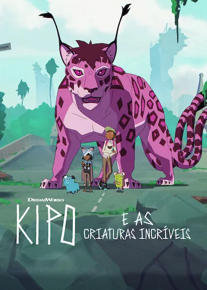 Capa de Kipo e os Animonstros