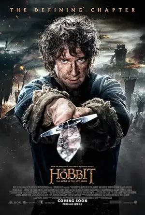Capa de O Hobbit: A Batalha dos Cinco Exércitos