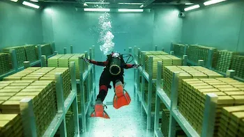 La casa de papel-E3.48 metros de profundidade