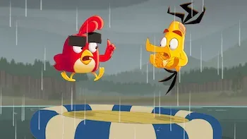 Angry Birds: Loucuras de Verão-Um dia chuvoso e entediante