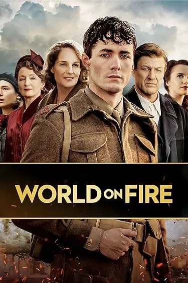 Pôster da série Mundo em Chamas (2023)