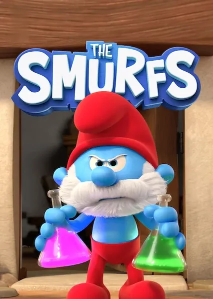 TV series poster: Os Smurfs
