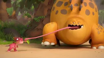 E5.A fuga do ovo / Estegossauro / O jogo da irritação