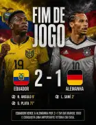 Equador 2-1 Alemanha
