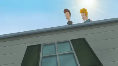 Beavis and Butt-Head-E5.Beavis and Butt-Head in Roof