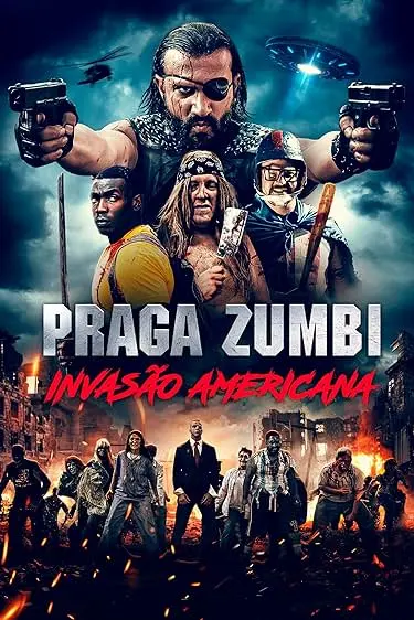 Capa de Praga Zumbi: Invasão Americana