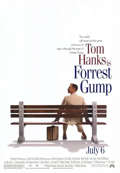 Capa de Forrest Gump: O Contador de Histórias