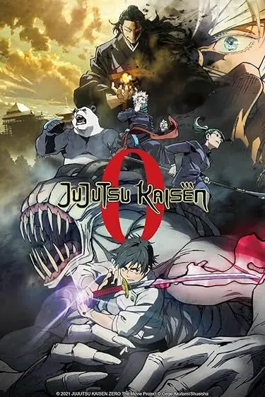 Capa de Jujutsu Kaisen 0: O Filme