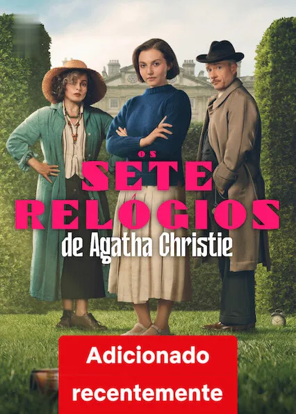 Pôster da série Os Sete Relógios de Agatha Christie (2026)