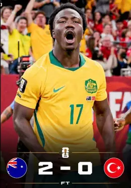 Austrália 2-0 Turquia