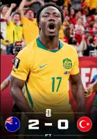 Austrália 2-0 Turquia