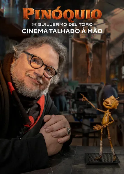 Pôster de Pinóquio por Guillermo del Toro: Cinema Feito à Mão (2022)