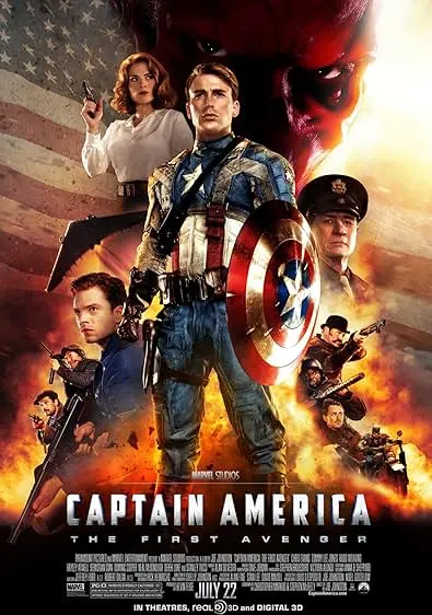 Capa de Capitão América: O Primeiro Vingador