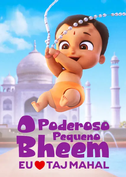 Pôster de O Pequeno Poderoso Bheem: Eu Amo o Taj Mahal (2022)