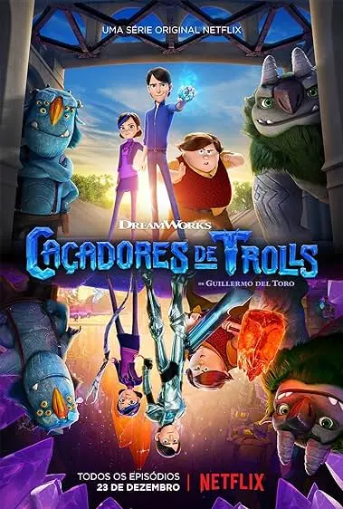 TV series poster: Caçadores de Trolls: Contos da Arcadia