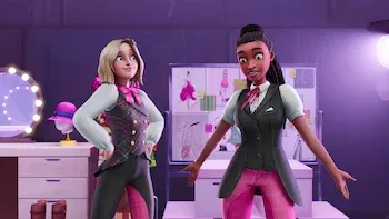 Mistérios da Barbie-Desfile de moda equestre