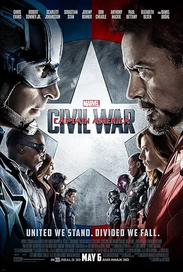 Pôster de Capitão América: Guerra Civil (2016)