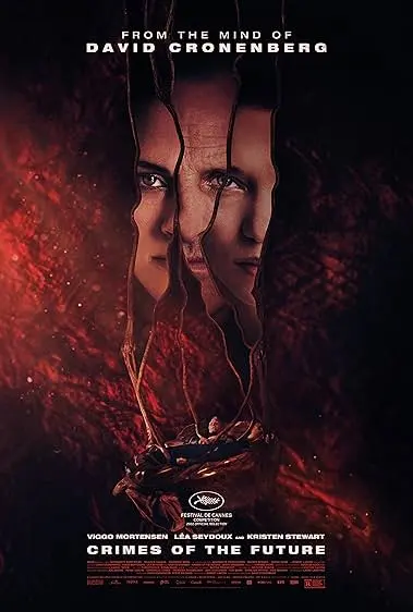 Capa de Crimes do Futuro