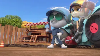 O Gato Policial em Ação