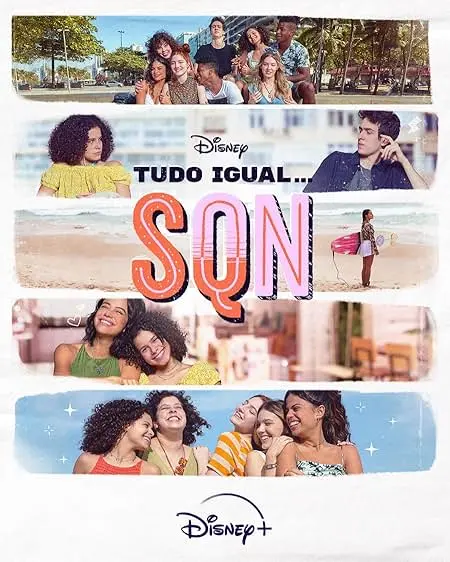 TV series poster: Tudo Igual... SQN