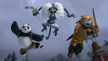 Kung Fu Panda: O Cavaleiro Dragão-O raio e o Protetor