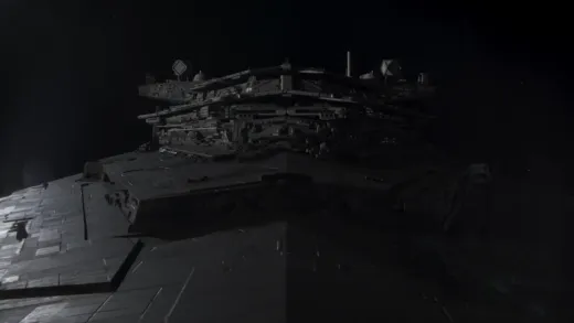E2.Fly through a First Order Star Destroyer