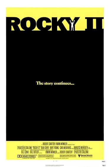 Pôster de Rocky II: A Revanche