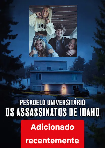 Pôster da série Os Assassinatos de Idaho: Pesadelo Universitário (2026)