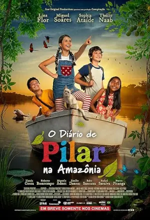 Capa de O Diário de Pilar na Amazônia
